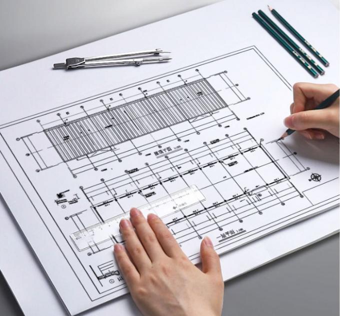 Plotter-Papier-Rolle 20lb CAD für Tintenstrahl-Drucker 36