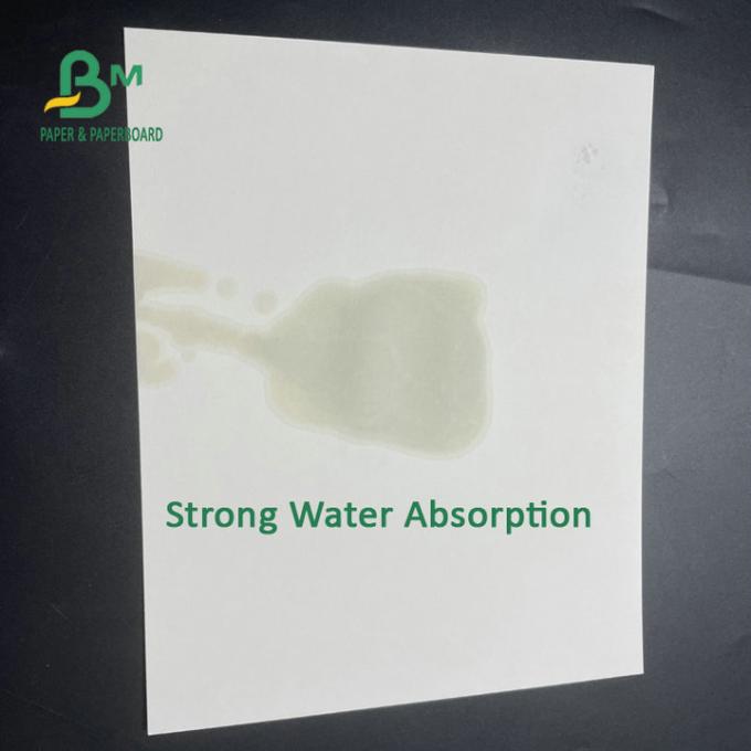 Weißes Küstenmotorschiff-Papier der Hochwasser-Absorptions-0.9mm 1.4mm für Beermat