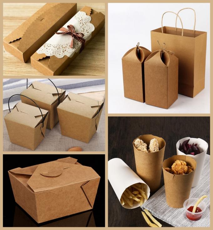 Natürliches braunes Kraftpapier