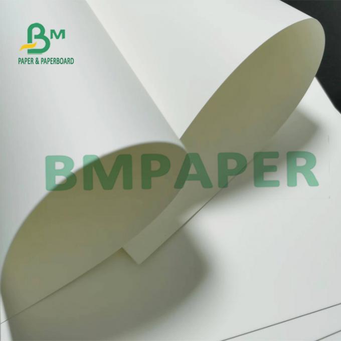 selbstklebender pp. synthetischer Aufkleber-weißes glattes wasserdichtes Papier 226um