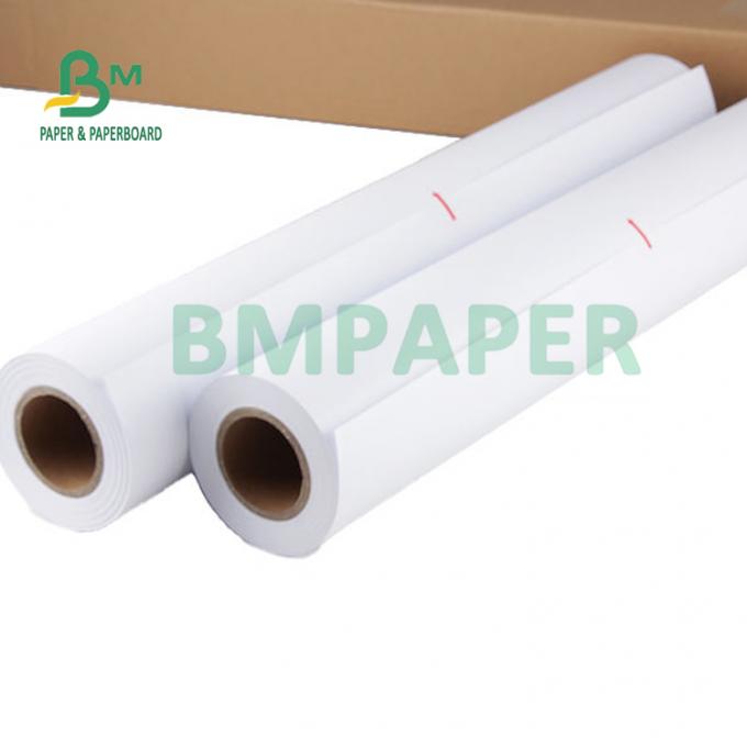 Weiße Normalpapier-Rolle 92% Weiße-80gsm für CAD-Plotter 24