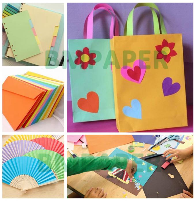 Unbeschichtetes farbiges Cardstock Offsetpapier für Gruß-Karte 720 x 1020mm