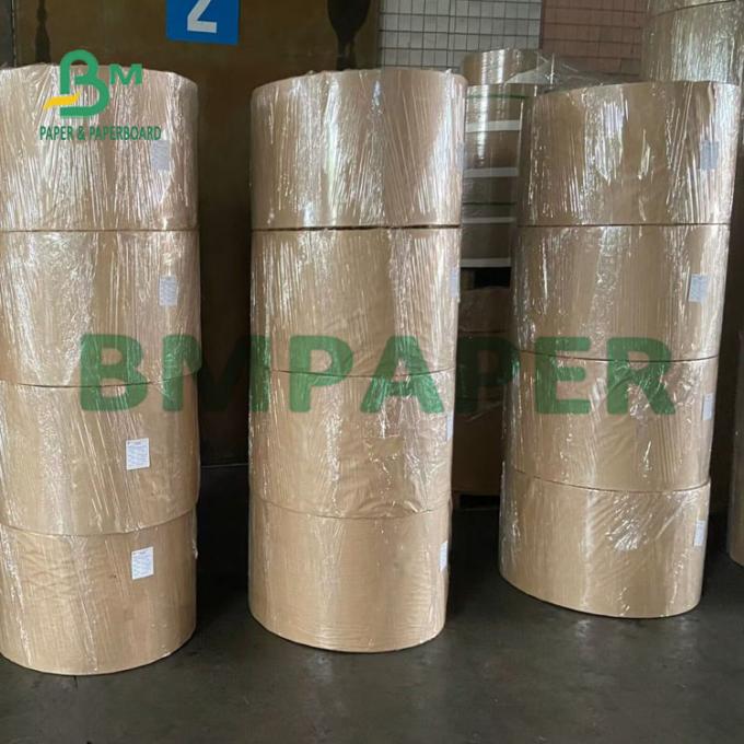 PET 300g + 15g beschichtender Nahrungsmittelgrad, der Brown-Kraftpapier für das Verpacken einwickelt