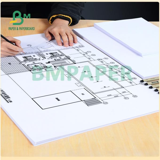 Wasserdichtes CAD-Bondpapier Rolls für CAD-computergesützte Konstruktion 880mm 1070mm