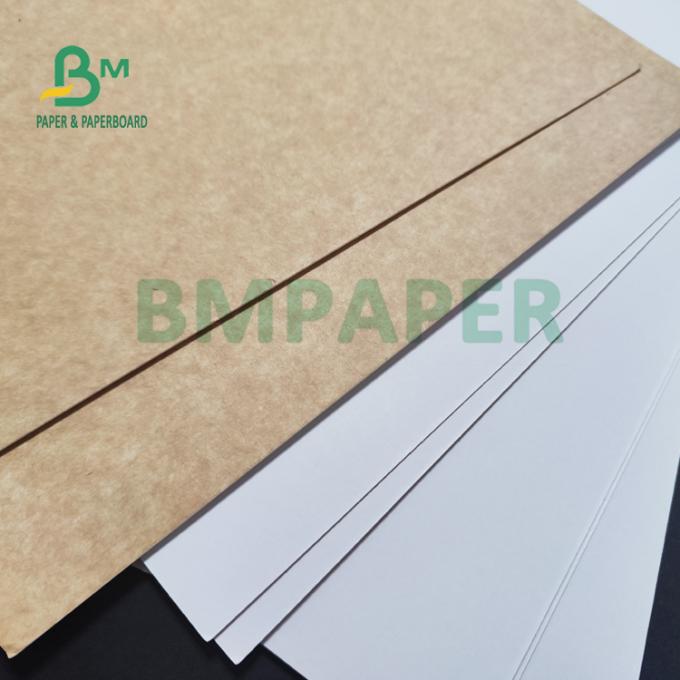 Weiß der Uniform-325gsm beschichtete hinteres Papier Kraftpapiers für verpackendes Brot 70 x 100cm