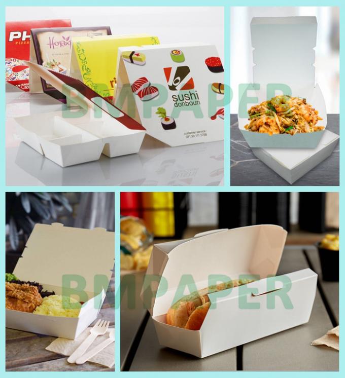Fettdicht PET 230gsm + 15g Brotdose-Papier für schnelle Lebensmittelverpackung 700mm