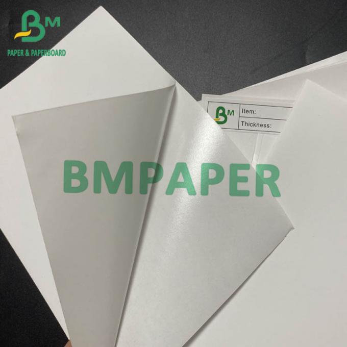 Glattes selbstklebendes super klebriges weißes Aufkleber-Papier 78g 80g 157g