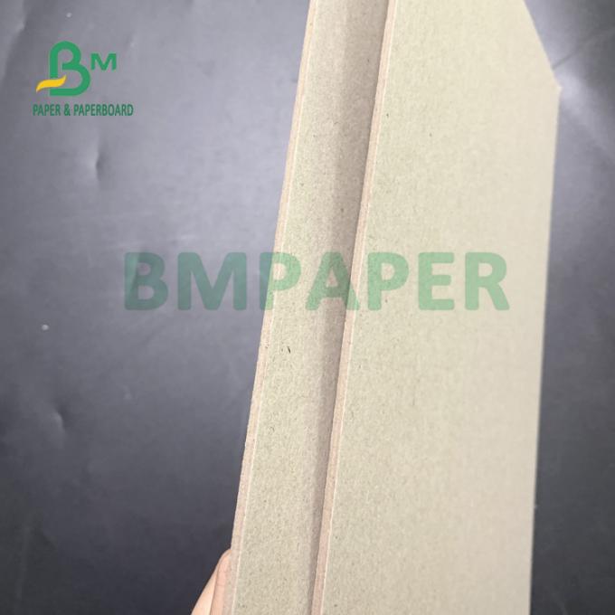Ende 2 Seiten-Strohbrett mit grauer Rückseite des Glanz-1600gsm 508mm x 860mm