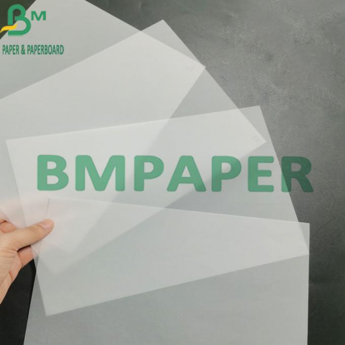 halb lichtdurchlässige riesige Papierrolle der Spur-130g für CAD-Plotter-Zeichnung