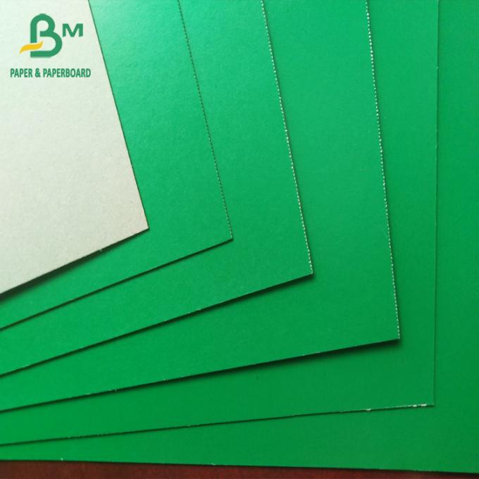 Grüne lackierte Spitze Grau Back Paper Board der Datei-Ordner-Pappe1.2mm