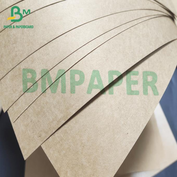  Mitnehmerkasten-materielles überzogenes Kraftpapier-Polybrett natürliches Brown