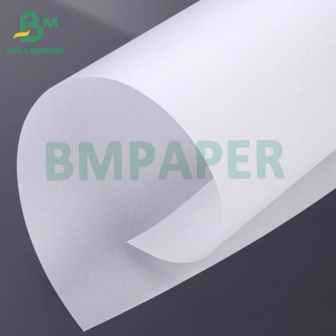 Spur-Papierrolle 20 in X 55 Yards Muster-Papier-weißes lichtdurchlässiges Papier verfolgend