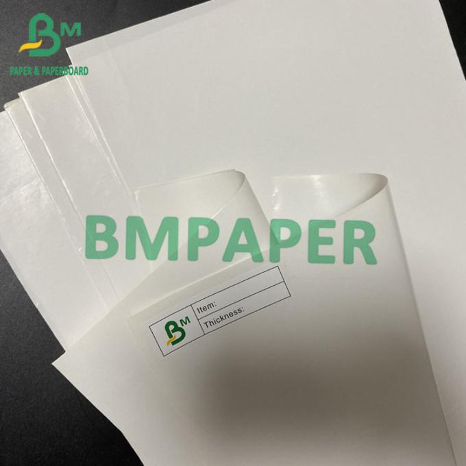 weißes Bier-Etikettenpapier 65gsm 70gsm 75gsm für Offsetdruck 49cm 68cm 75cm