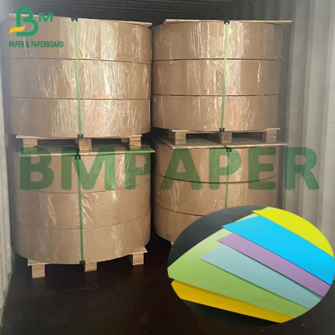 verfügbares farbiges Papier Bristol Packing Kraft Paper 90g 110g verschiedene Farb(6)
