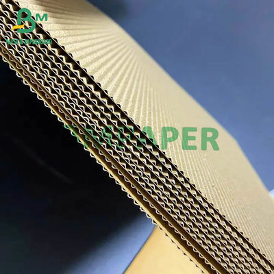 Geriffelt Wellpappen-Blätter 1mm - 2mm Stärke für Verpacken- der Lebensmittelkasten