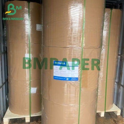 Weißes Kraftpapier Einseitig glänzendes Lebensmittelpapier Mg Kraftpapier 30g 35g 40g 45g 50g