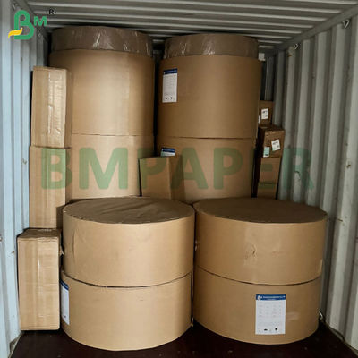 50 g 54 g Crepe-Kaffeefilterpapier, unbleichend, gebleicht, weiß, 308 mm Rollen