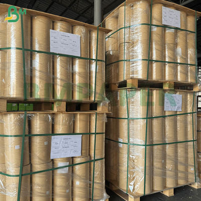 60g Unbleached Brown Kraft Paper Rolls For packaging Width 600mm 900mm