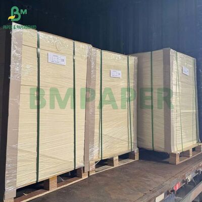 455 mm x 650 mm unbeschichtetes Coaster Board 390GSM Natürliches Weiß für Biermatten