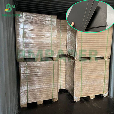 2 mm 2,5 mm starres, tiefschwarzes Premium Board für Kartons 28 x 22 Zoll