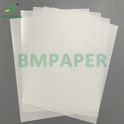 Food-Safe Single-Sided 40gsm 50gsm Glossy White MG Kraft Paper for Bread Bags & Gift Wrap