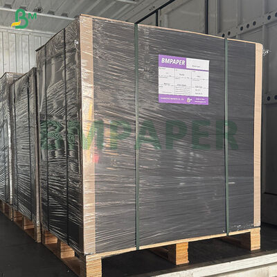 280g 300g glänzender schwarzer Karton aus Frischholz für handgemachtes DIY