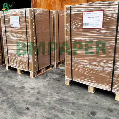 Hochfestes und festes braunes Kraftpapier für Taschen, langlebig und recycelbar