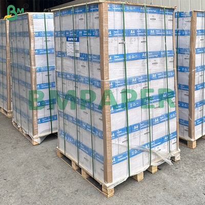 80 gm NCR CFB Gelb rosa Kohlenstofffreies Papier für den Digitaldruck 216 x 279 mm