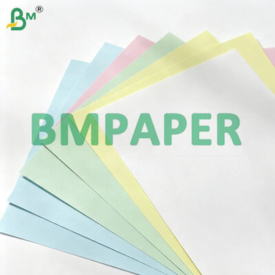 3-Teil-Formen Kohlenstofffreies Papier 8x11", Weiß + Kanarienkanar + Rosa, 5 Farbvarianten verfügbar