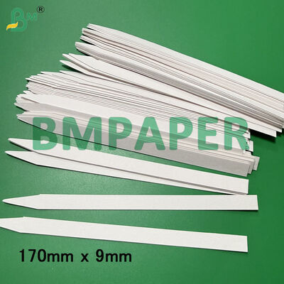 Weiße Duftprobenpapierstreifen, Absorptionsplatte 160 mm X 10 mm 170 mm X 9 mm