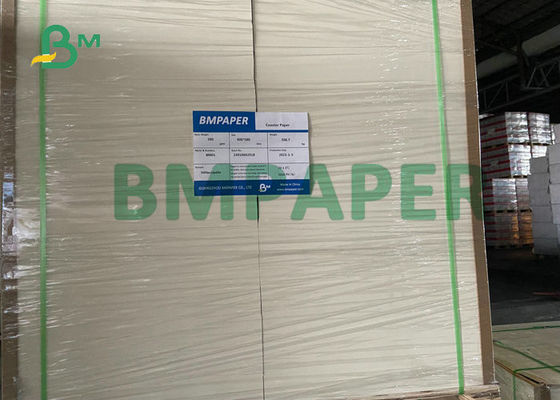 Naturholz zermahlen unbeschichtetes Küstenmotorschiff-Papier 0.7MM 1MM für Bier Mat Pads