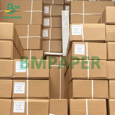 Weiße CAD-Plotter-Papierrolle 2&quot; Kern 24 Zoll breites X 500ft lange 2 Rolls pro Kästen