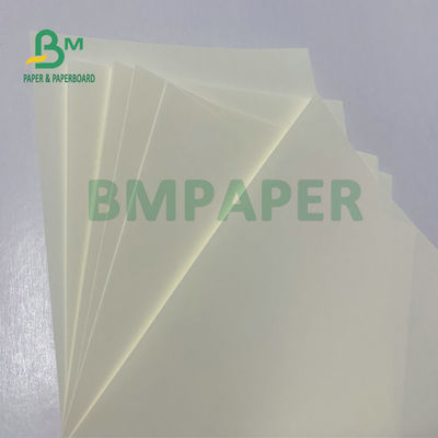 Unbeschichtete Papier-50g 60g glatte Oberflächenelfenbein-Farbe hohe Masse Holzfrei