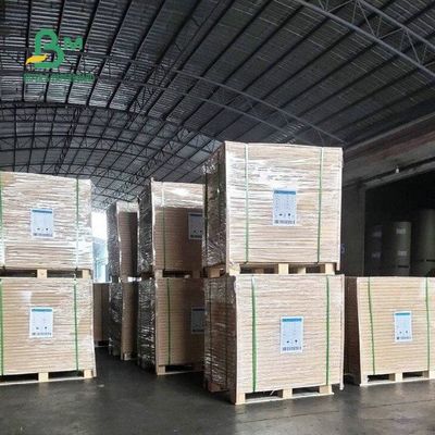 bedeckt unbeschichtetes einfaches weißes Holzfrei Offsetdruck-Papier 60G 70G 80G 90G 24 * 38&quot;