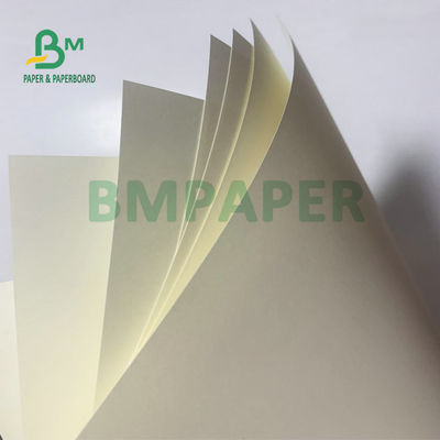 Gelbliches unbeschichtetes Holzfrei Papier-60g 70g für Offsetdruck