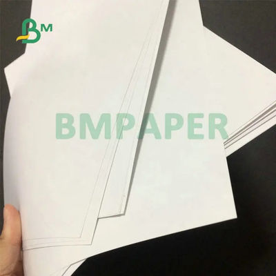 Seiden-Glanz-Papier 100# 120#, doppeltes mit Seiten versehenes überzogenes Text-Papier-glattes Weiß für Offsetdruck