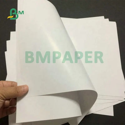 Seiden-Glanz-Papier 100# 120#, doppeltes mit Seiten versehenes überzogenes Text-Papier-glattes Weiß für Offsetdruck