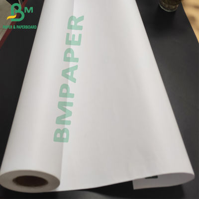 36&quot; X- 500weiße Bondplotter-Papier-Rolle 3&quot; Kern-unbeschichtetes glattes