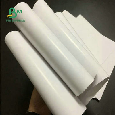95 x 130cm 200gram 250gram weiße glatte Art Paper Roll For Brochure Herstellung