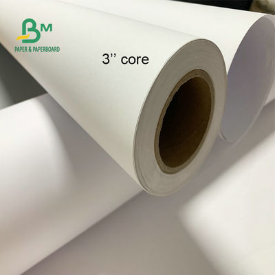 24&quot; 36&quot; Plotter-Papier-unbeschichtete Bondrolle der Breiten-92 der Helligkeits-20lb CAD