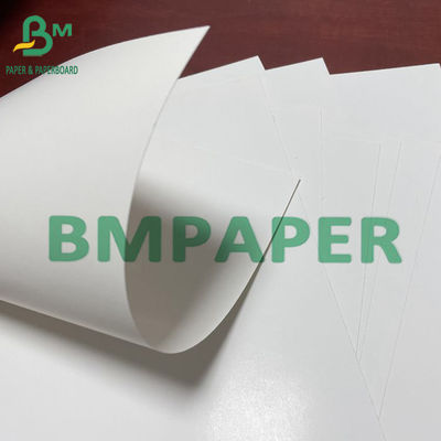 Eine Seite beschichtete glattes weißes Elfenbein-Papier mit gebleichtem Holzschliff