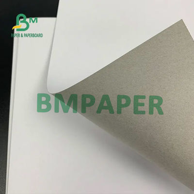 Weißer Clay Coated Duplex Board, aufbereitet zermahlen Gray Back Board starke 0.3mm - 2mm