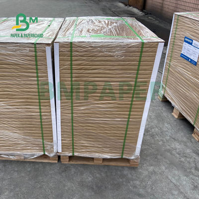 weißer Gefrierschrank-Papierrolle 325gsm 350gsm für die Tiefkühlkost, die 37&quot;“ hohe Masse X.25 verpackt