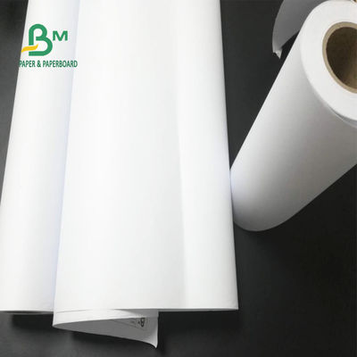 24&quot; x 150ft 92 Plotter-Papier-unbeschichtete Bondrolle 2&quot; der Helligkeits-20lb CAD Kern