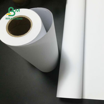 24&quot; x 150ft 92 Plotter-Papier-unbeschichtete Bondrolle 2&quot; der Helligkeits-20lb CAD Kern