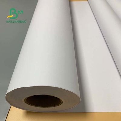 92 Helligkeit 24" Papier-unbeschichtete weiße Rolle x 300ft 20lb CAD Bond