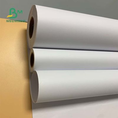 92 Helligkeit 24" Papier-unbeschichtete weiße Rolle x 300ft 20lb CAD Bond