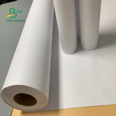 92 Helligkeit 24" Papier-unbeschichtete weiße Rolle x 300ft 20lb CAD Bond