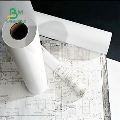 Plotter-Papier 24" Rolls 20# Bindung Querformat CAD unbeschichtetes x 150'