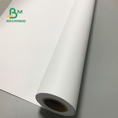 36&quot; x 500ft 92 Plotter-Papier-unbeschichtete Bondrolle 3&quot; der Helligkeits-20lb CAD Kern
